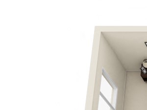 2 Bedroom 3D Floorplan
